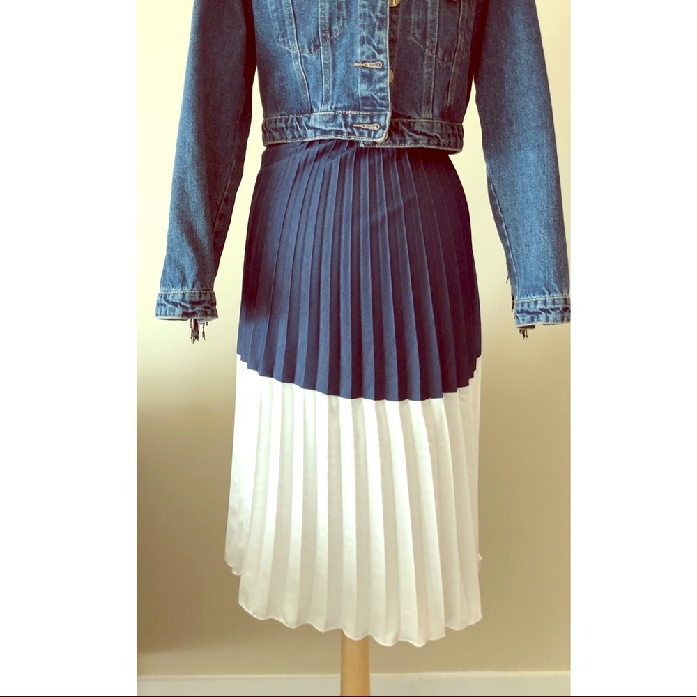 Pleated skirt